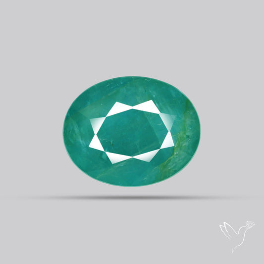 Faceted Grandidierite Rare Gemstone