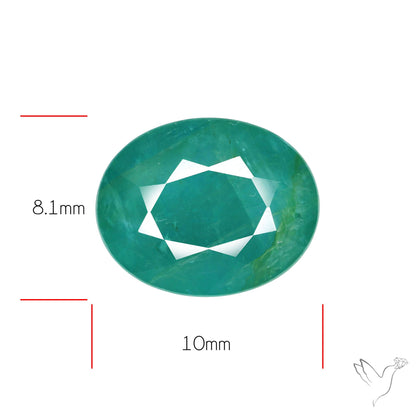 Faceted Grandidierite Rare Gemstone