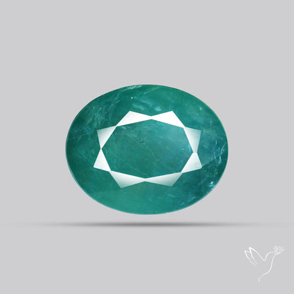 Faceted Grandidierite Rare Gemstone