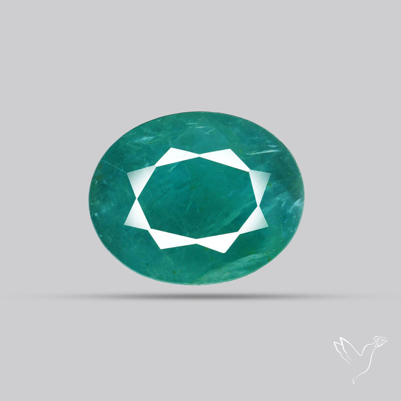 Faceted Grandidierite Rare Gemstone