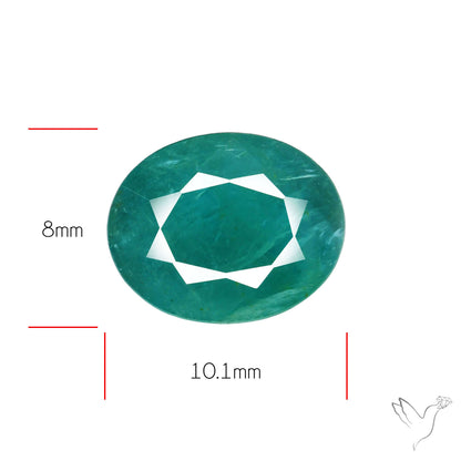 Faceted Grandidierite Rare Gemstone