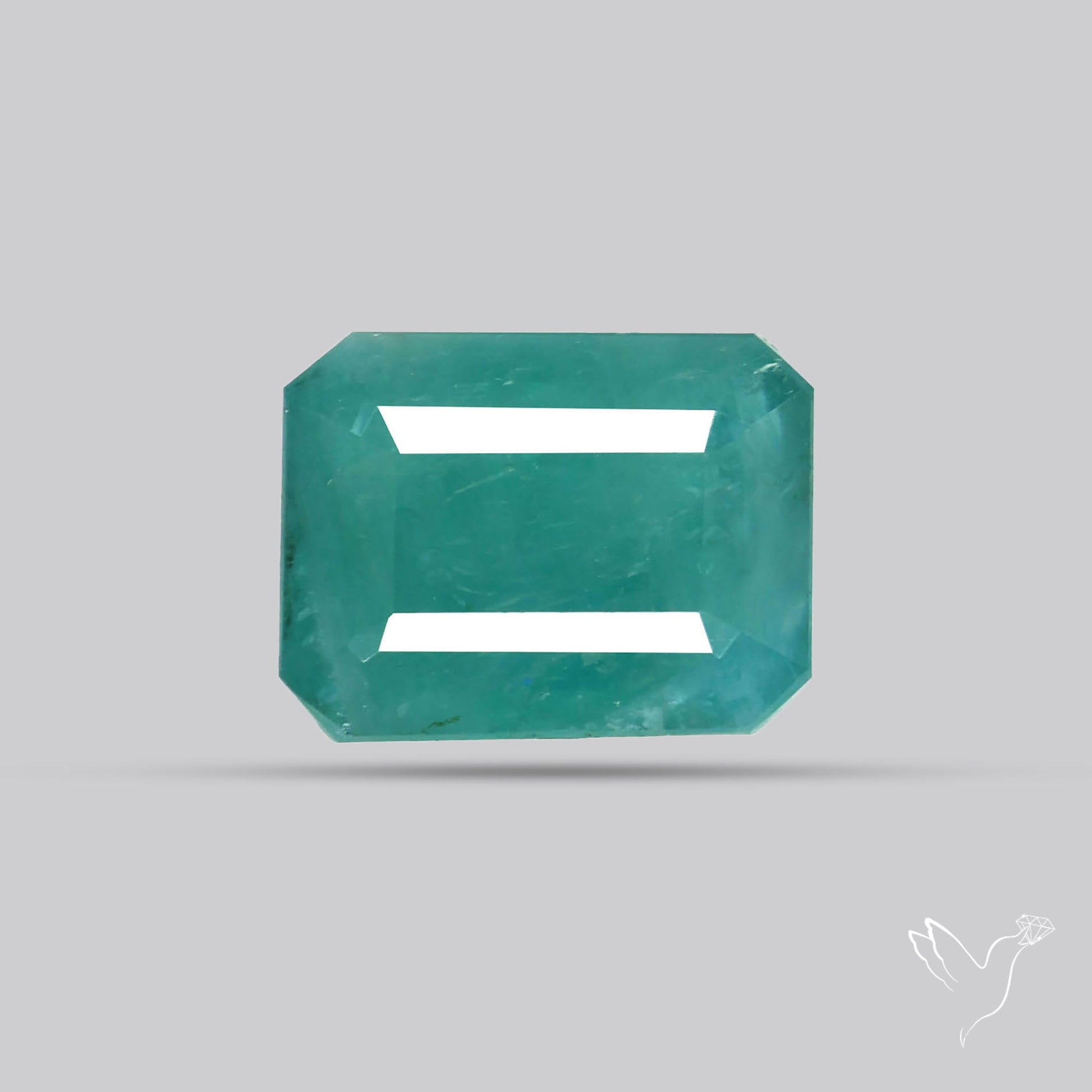 Faceted Grandidierite Rare Gemstone