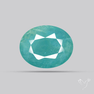 Faceted Grandidierite Rare Gemstone