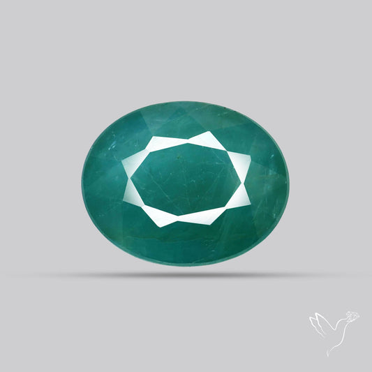 Faceted Grandidierite Rare Gemstone