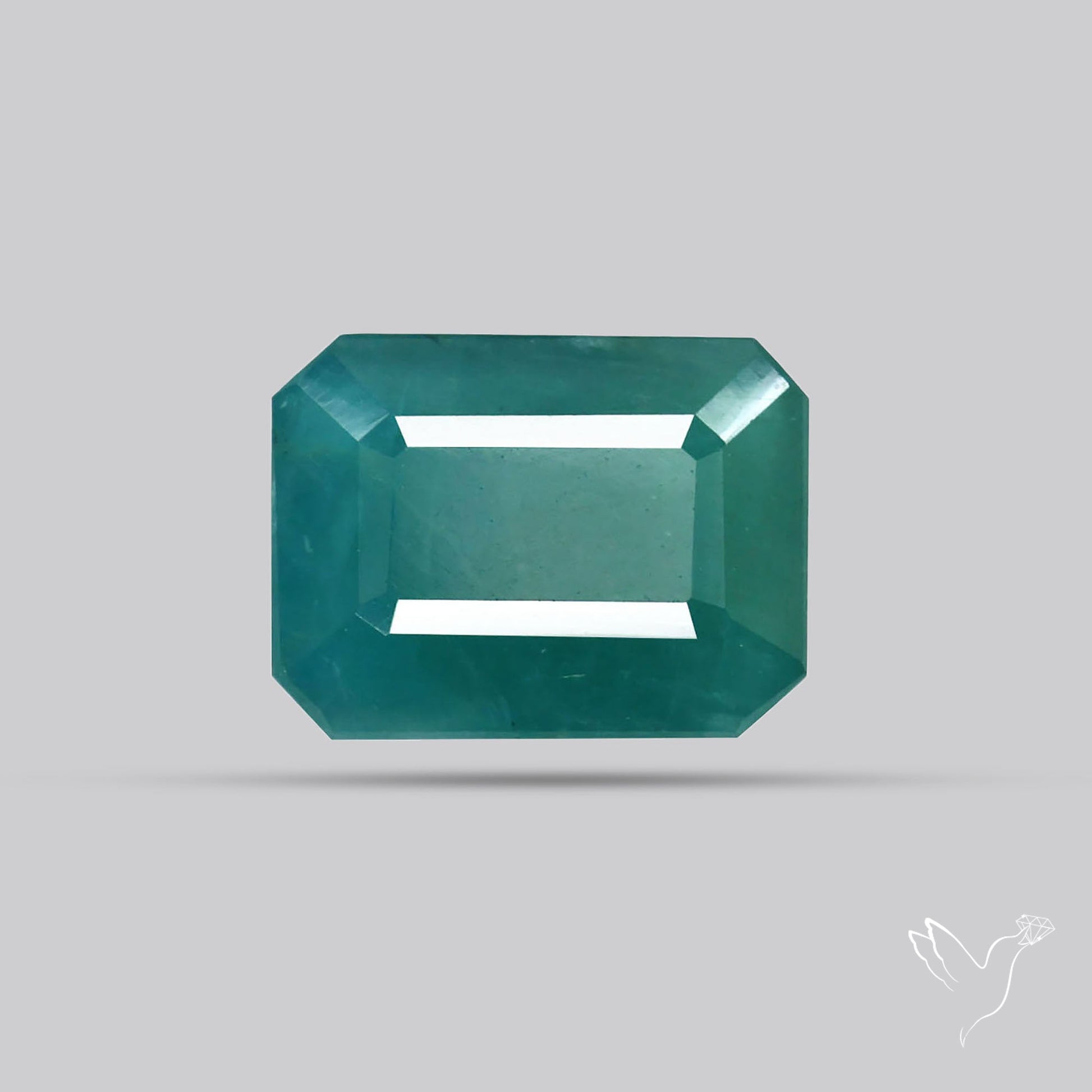 Faceted Grandidierite Rare Gemstone