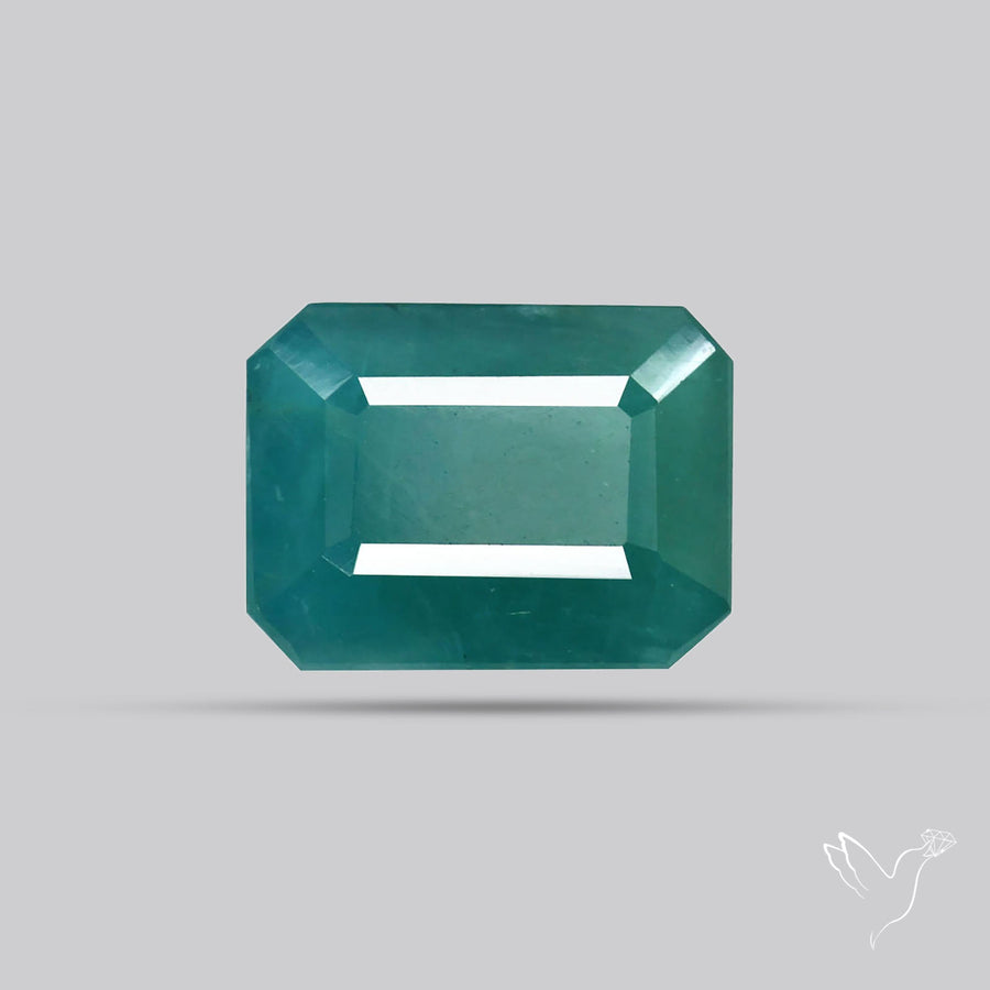 Faceted Grandidierite Rare Gemstone