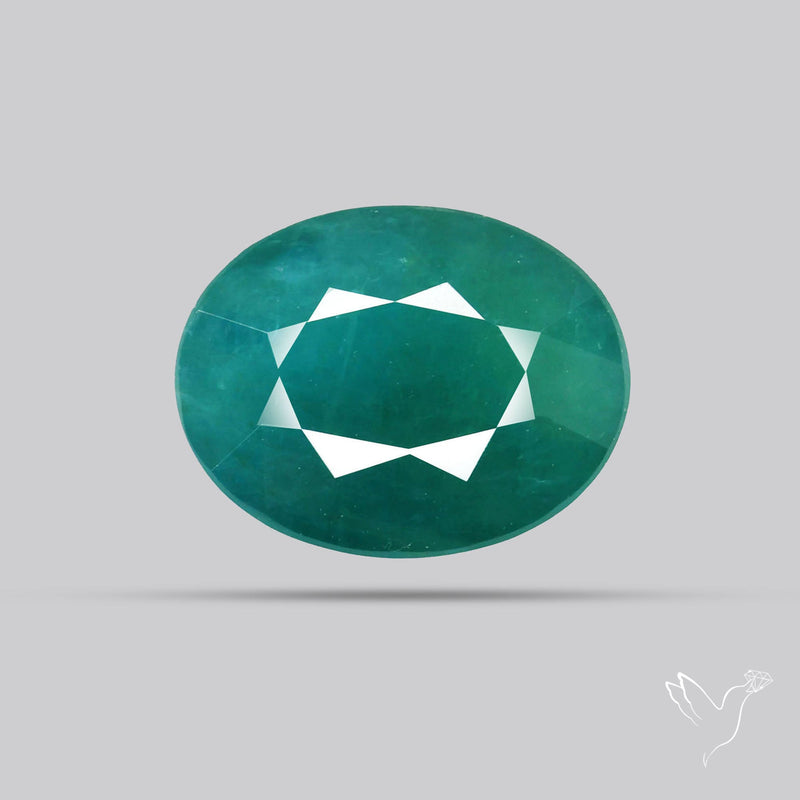 Faceted Grandidierite Rare Gemstone