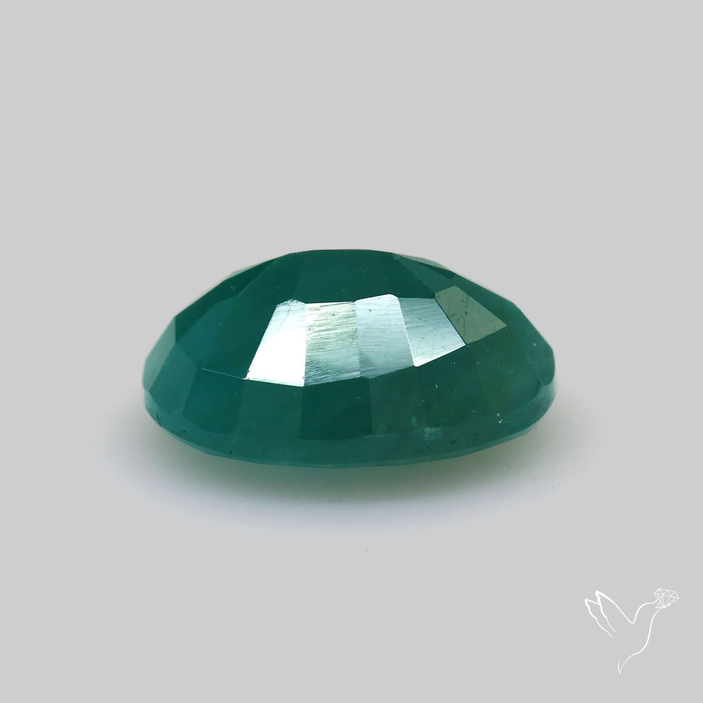 Faceted Grandidierite Rare Gemstone