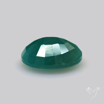 Faceted Grandidierite Rare Gemstone