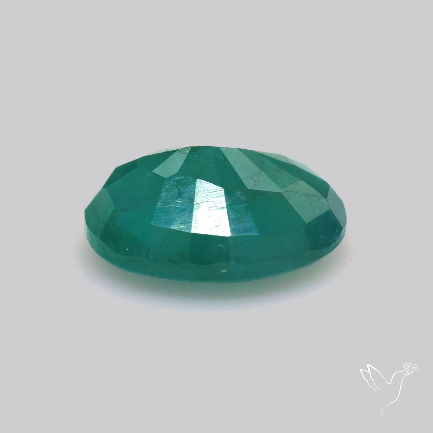 Faceted Grandidierite Rare Gemstone