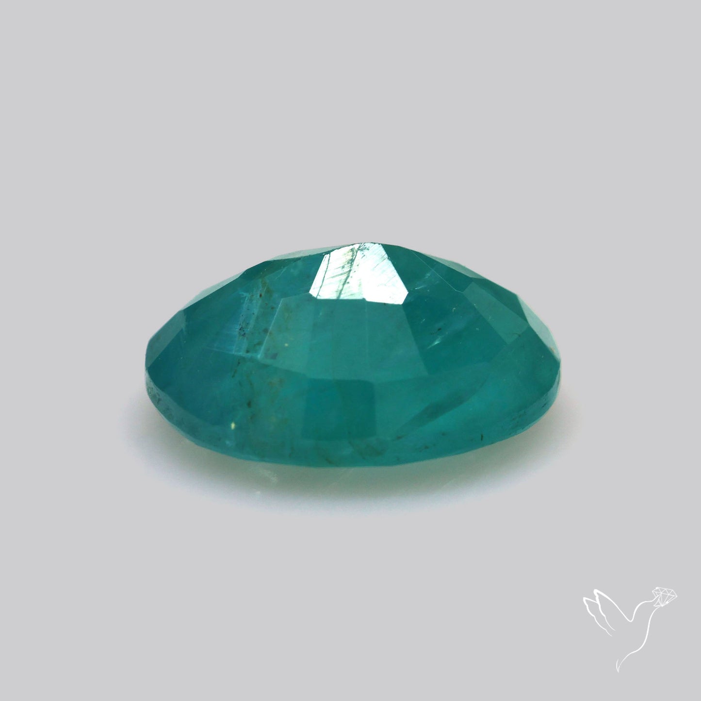 Faceted Grandidierite Rare Gemstone