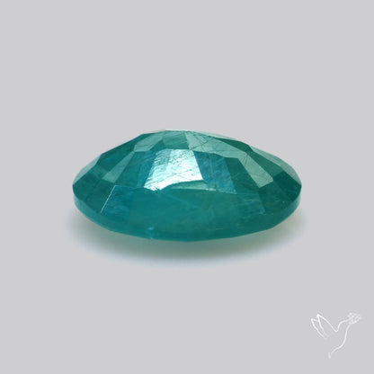 Faceted Grandidierite Rare Gemstone