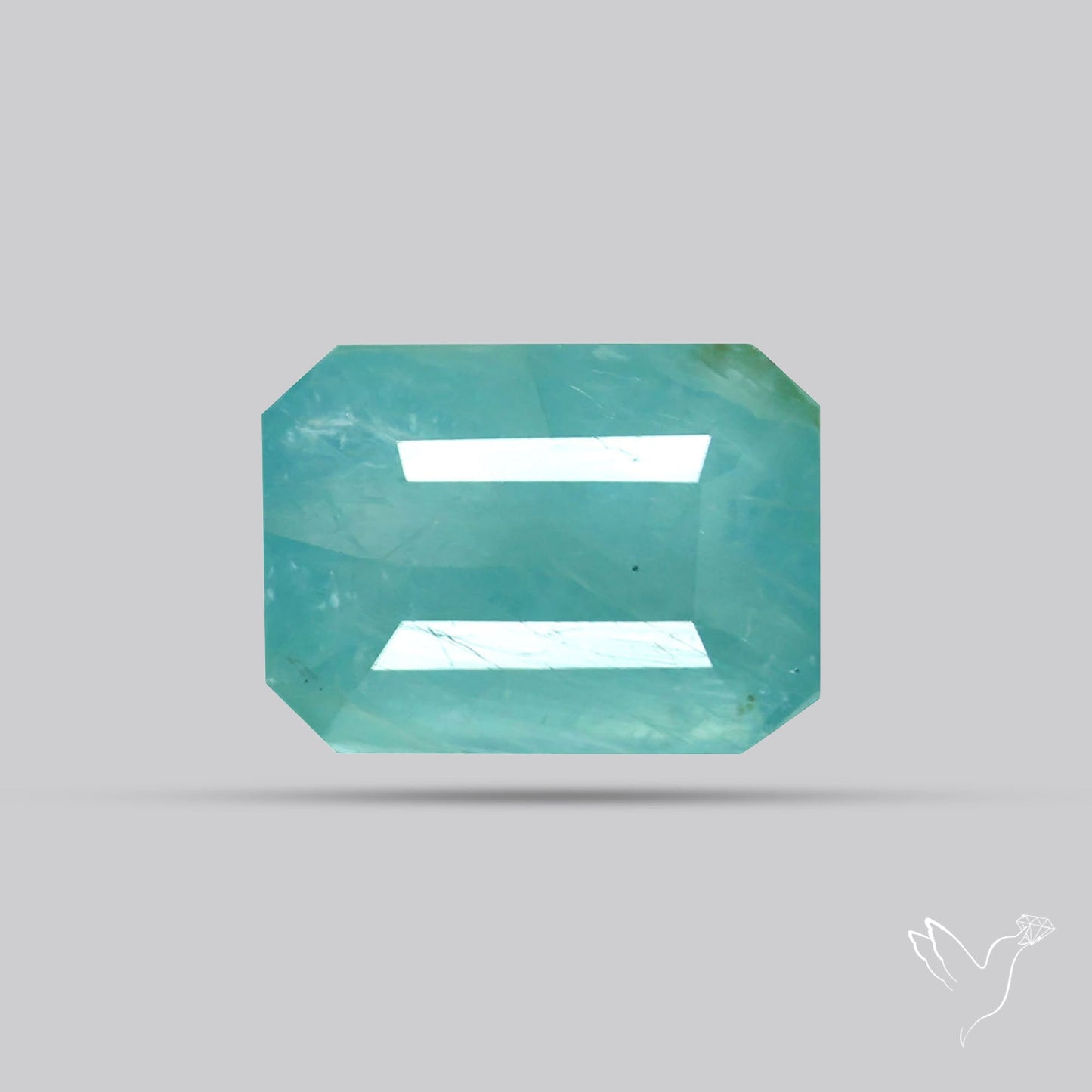 Faceted Grandidierite Rare Gemstone