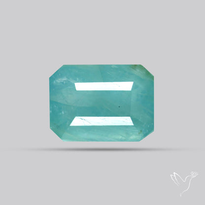 Faceted Grandidierite Rare Gemstone