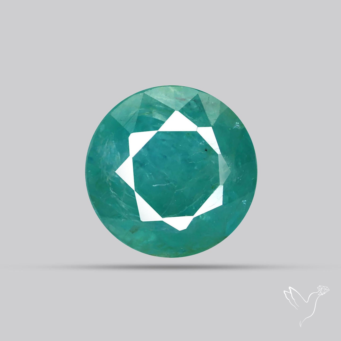 Faceted Grandidierite Rare Gemstone