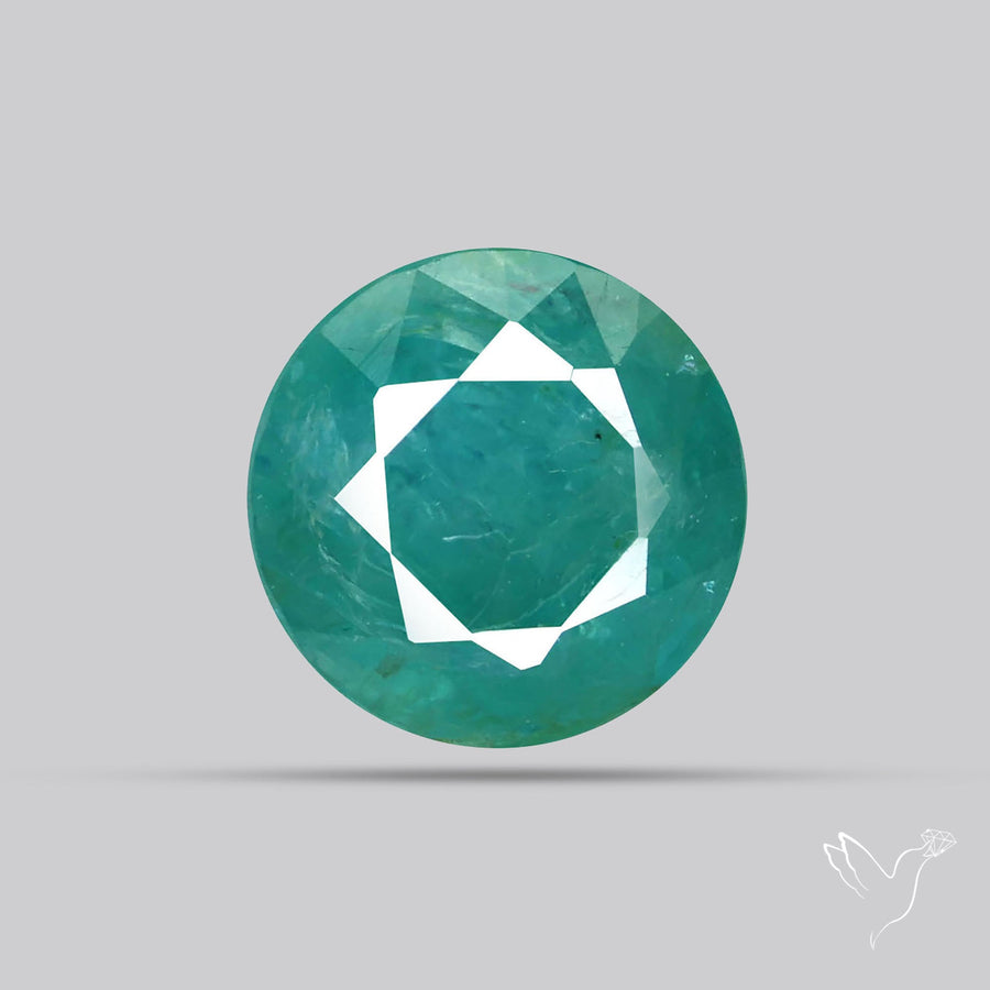 Faceted Grandidierite Rare Gemstone