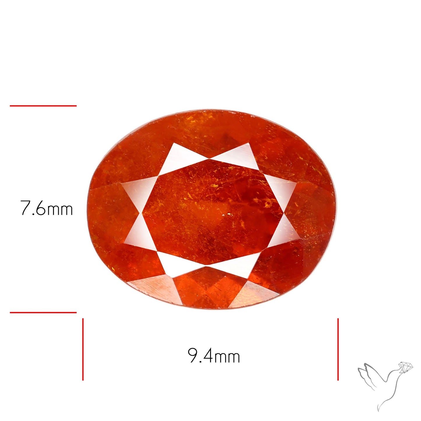 Faceted Spessartite Garnet – Natural Orange Garnet