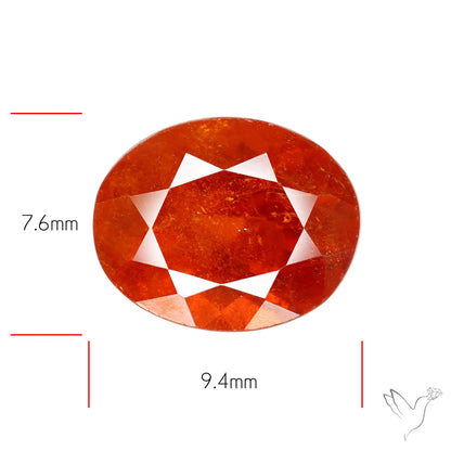 Faceted Spessartite Garnet – Natural Orange Garnet