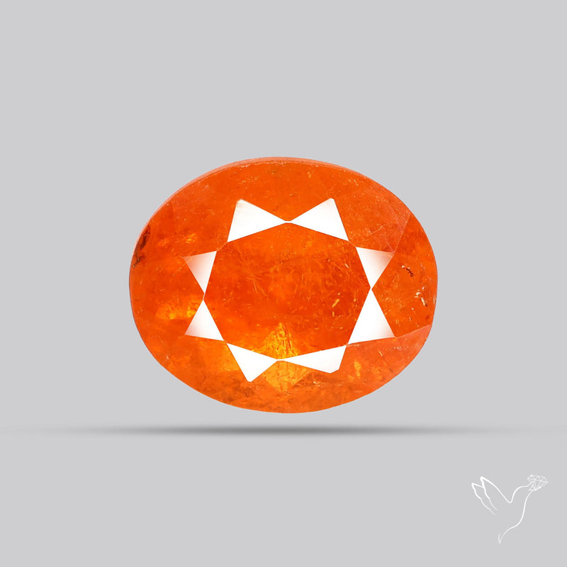 Faceted Spessartite Garnet ??? Natural Orange Garnet