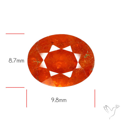 Faceted Spessartite Garnet – Natural Orange Garnet