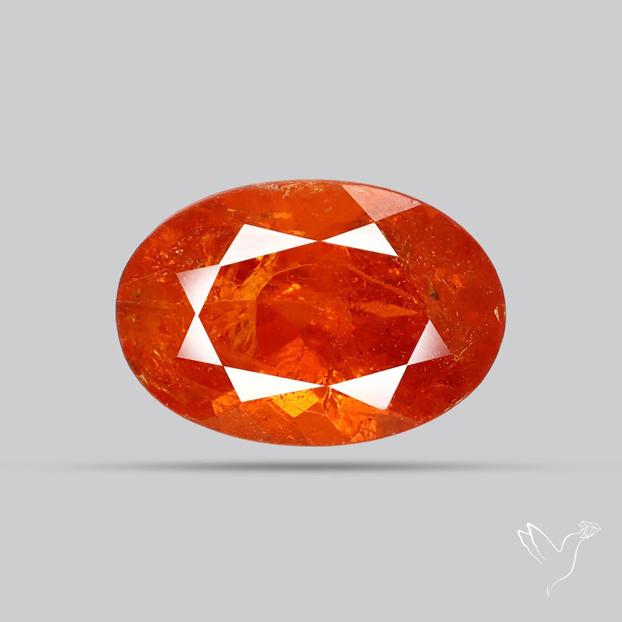 Faceted Spessartite Garnet – Natural Orange Garnet
