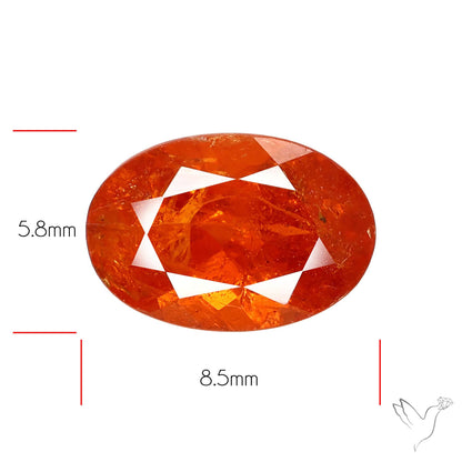 Faceted Spessartite Garnet – Natural Orange Garnet