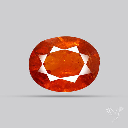 Faceted Spessartite Garnet – Natural Orange Garnet