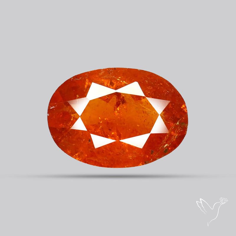 Faceted Spessartite Garnet – Natural Orange Garnet