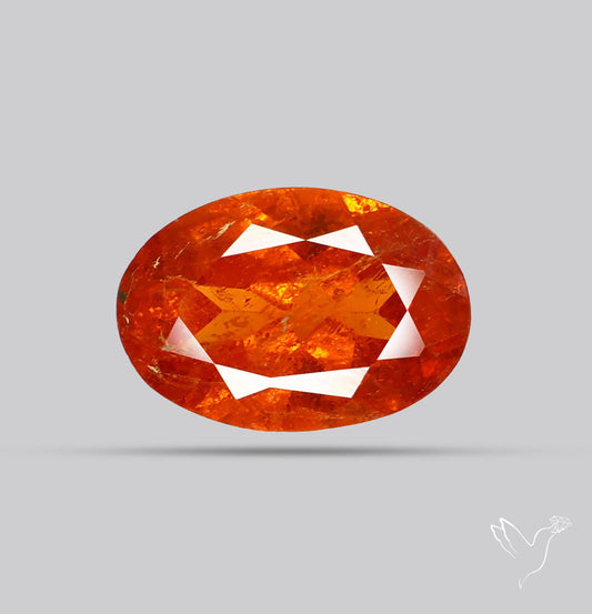 Faceted Spessartite Garnet – Natural Orange Garnet