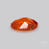 Faceted Spessartite Garnet ??? Natural Orange Garnet