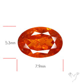 Faceted Spessartite Garnet ??? Natural Orange Garnet
