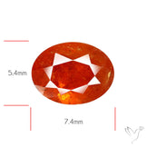 Faceted Spessartite Garnet ??? Natural Orange Garnet