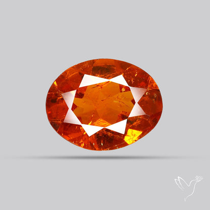 Faceted Spessartite Garnet – Natural Orange Garnet