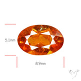 Faceted Spessartite Garnet ??? Natural Orange Garnet