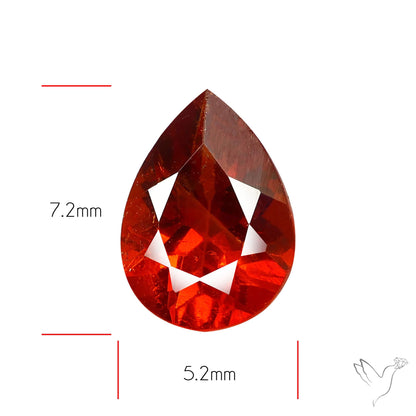Faceted Spessartite Garnet – Natural Orange Garnet