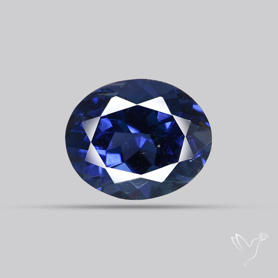 Ice Blue Spinel Natural Faceted Gemstone