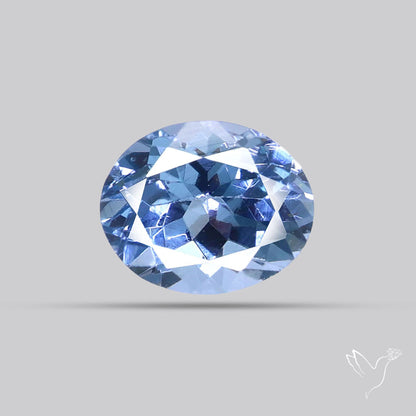 Ice Blue Spinel Natural Faceted Gemstone