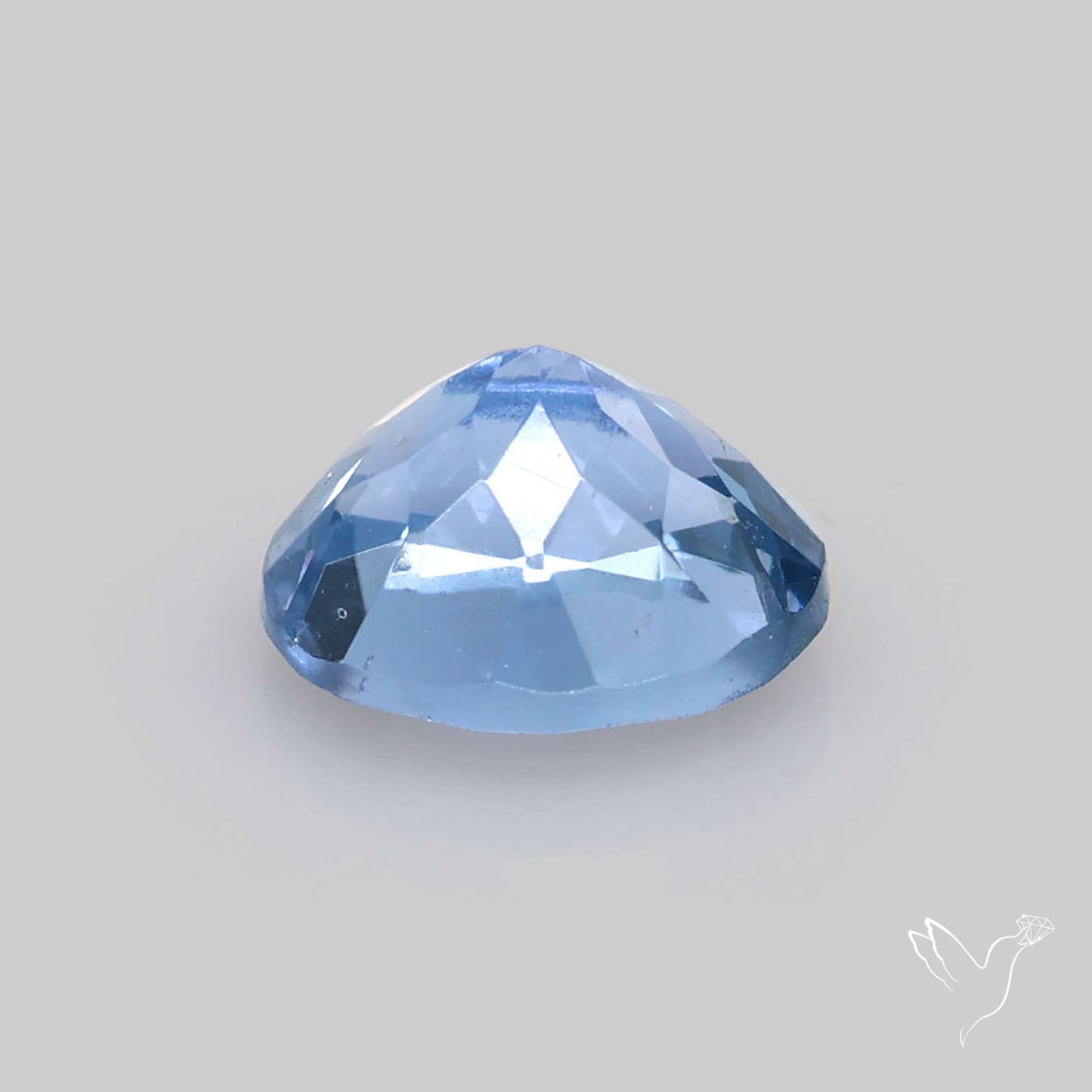 Ice Blue Spinel Natural Faceted Gemstone