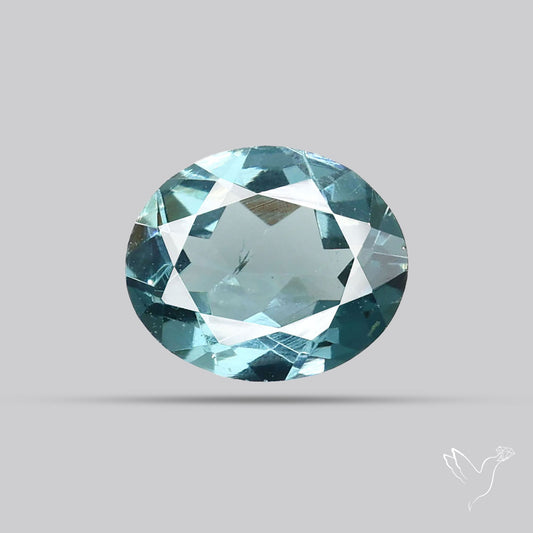 Sky Blue Spinel Faceted