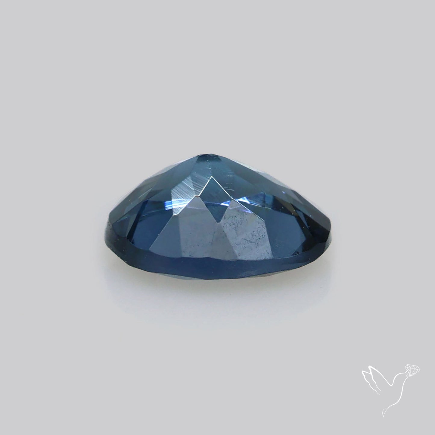 Ice Blue Spinel Natural Faceted Gemstone