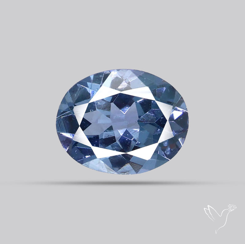 Sky Blue Spinel Faceted