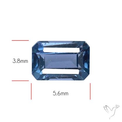 Sky Blue Spinel Faceted