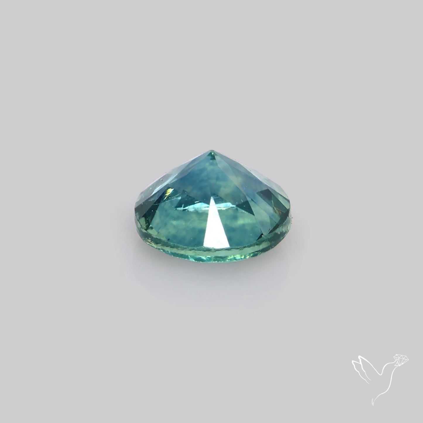 Blue Green Spinel Faceted