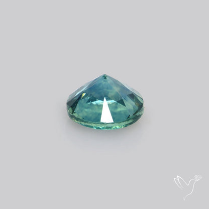Blue Green Spinel Faceted