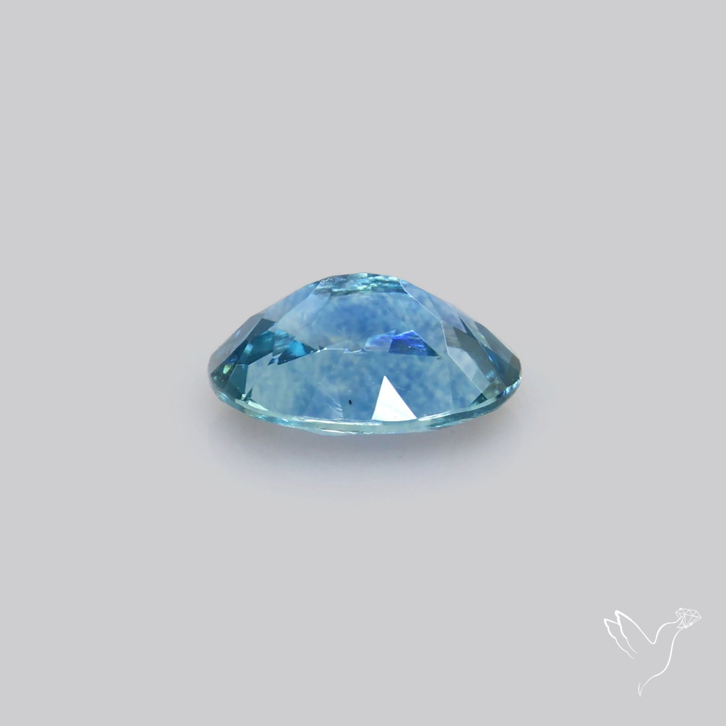 Ice Blue Spinel Natural Faceted Gemstone