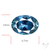 Ice Blue Spinel Natural Faceted Gemstone