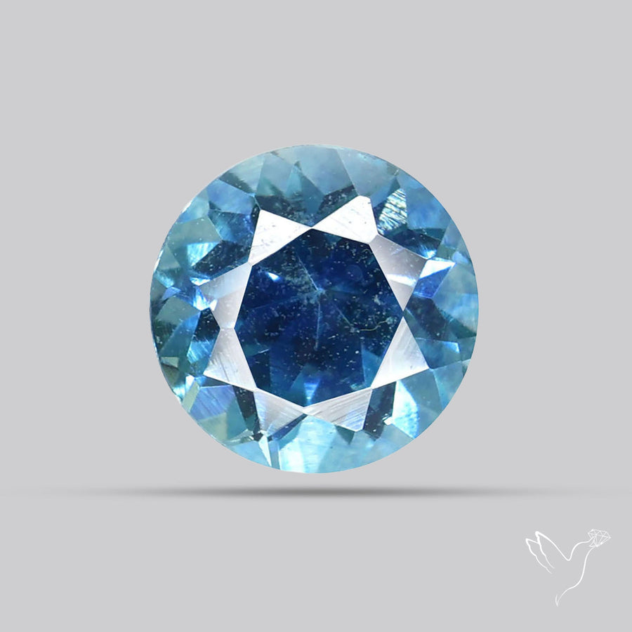 Ice Blue Spinel Natural Faceted Gemstone