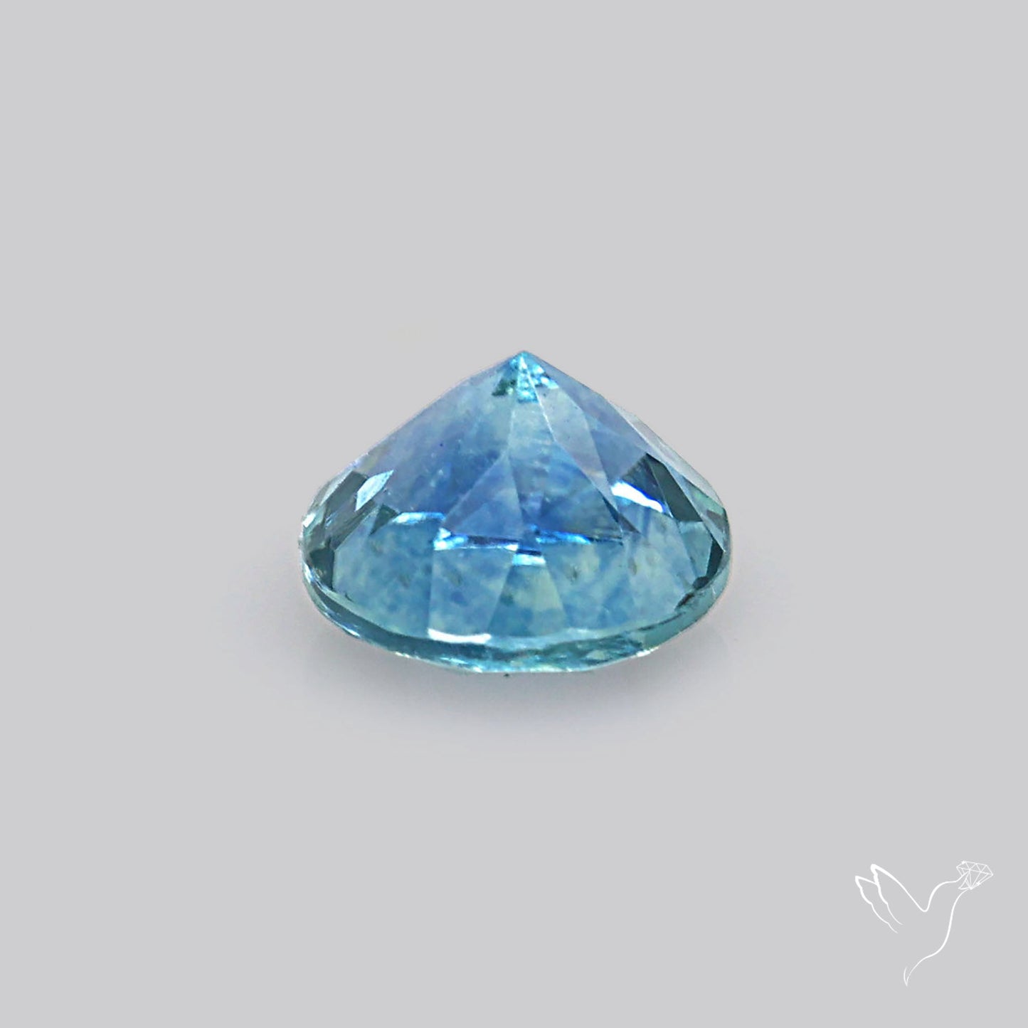 Ice Blue Spinel Natural Faceted Gemstone