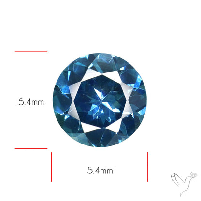 Ice Blue Spinel Natural Faceted Gemstone