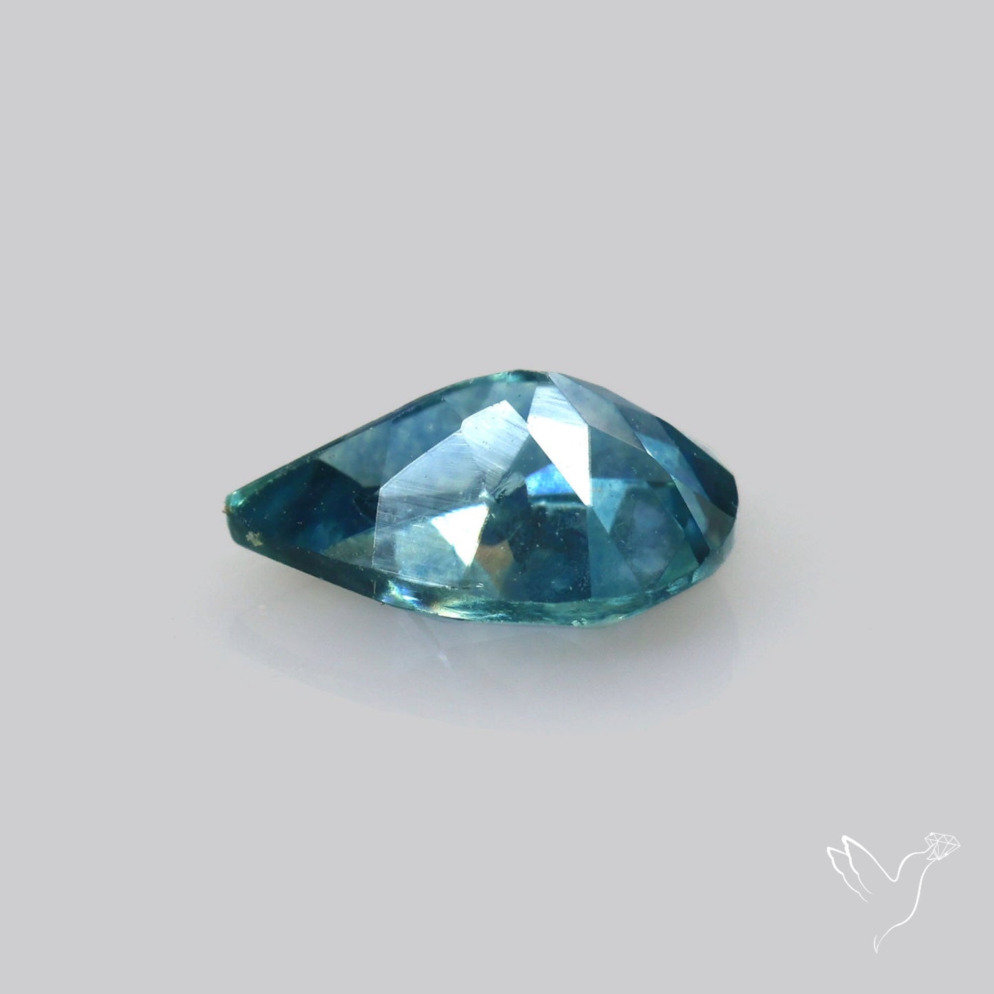Ice Blue Spinel Natural Faceted Gemstone